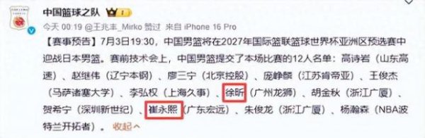 有趣！在广东队当替补，却双双入选男篮12人名单，杜锋怎么看？