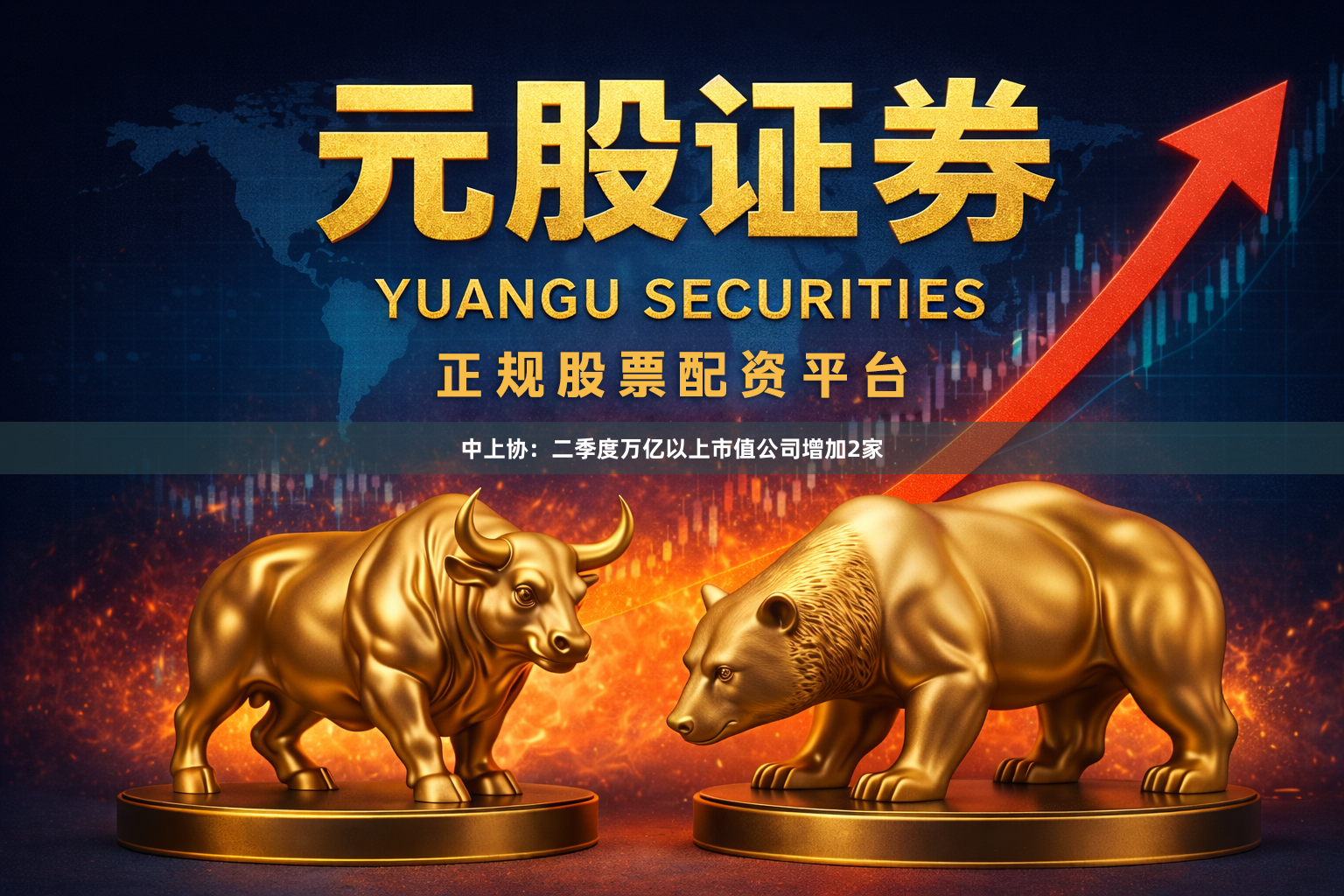 中上协：二季度万亿以上市值公司增加2家