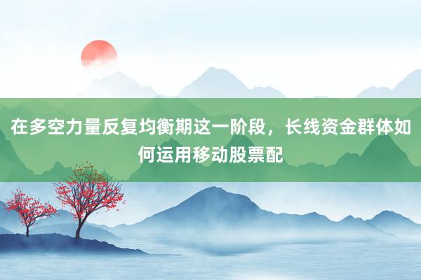 在多空力量反复均衡期这一阶段，长线资金群体如何运用移动股票配